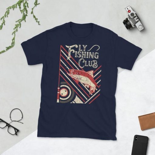 Fly Fishing Retro T-Shirt SR01