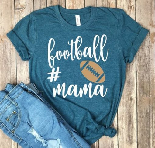 Football Mama 2 T-shirt Fd01