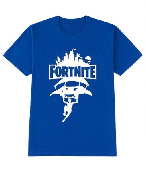 Fortnite Fan Blue T-Shirt FR01