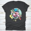 Girl Skateboarding Gift T-Shirt EL01