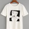 Girl Smokes T Shirt SR30