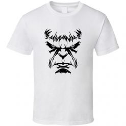 Hulk Face T Shirt SR01