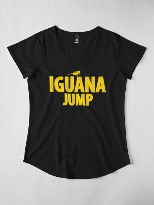 Iguana Jump Yellow T-Shirt EL29