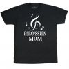 Inktastic Percussion Mom T-Shirt EL01