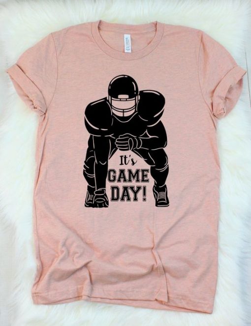 It's Game Day Football Player T-Shirt FD01