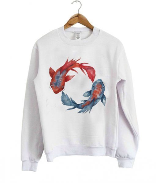 Koi Fish Sweatshirt SR30