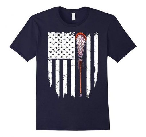 Lacrosse American Flag Shirts FD01