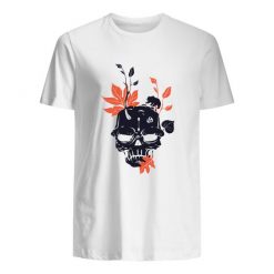 Leaf Skull T Shirt SR01