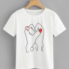 Love Graphic T Shirt SR30