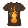 Lovely stylish violin logo T-Shirt EL01