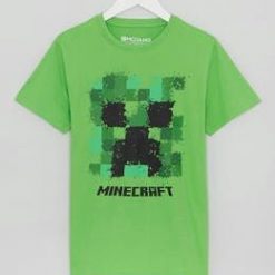 Minecraft Green T-Shirt VL01