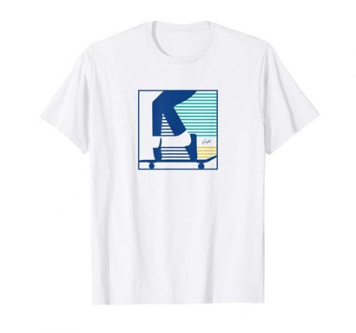 Moonwalk Skateboard T-Shirt EL01