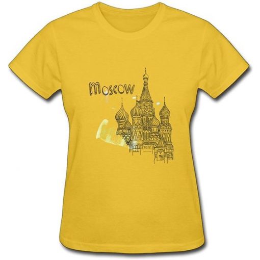 Moscow Castle Design T-shirt EL29