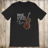 Music is Poetry Cello T-Shirt EL01