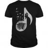 Musical Note Accordion T-Shirt EL01