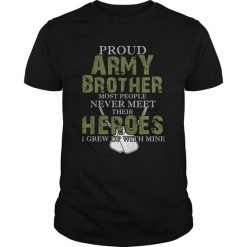 Proud Army Brother T-shirt FD01