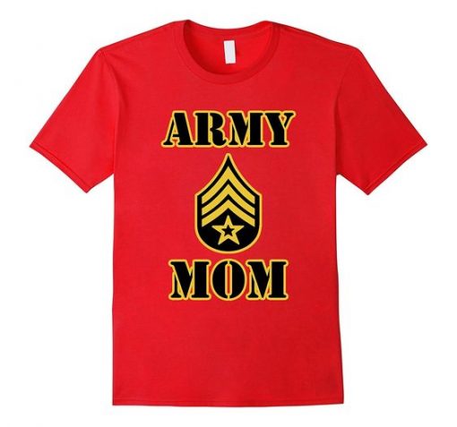 Proud Army Mom 2 T-Shirt Fd01