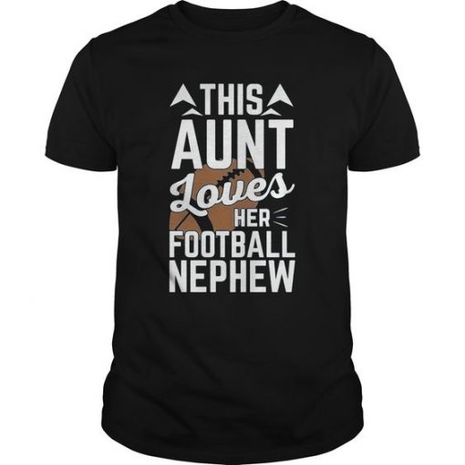 Proud Football Aunt T Shirt FD01