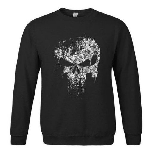 Punisher Skull Sweatshirt EM01