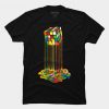 Rainbow Abstraction T Shirt SR01