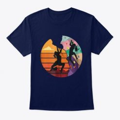 Retro Rock Climbing T Shirt SR01