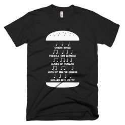 Rhythm Burger Music T-Shirt EL01