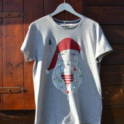 Santa hipster T-shirt AI01