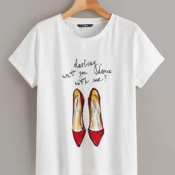 Shoes Print T-Shirt SR30