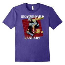 Skateboard Legends January T shirt EL01