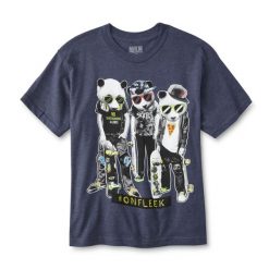 Skateboard Pandas T-Shirt EL01