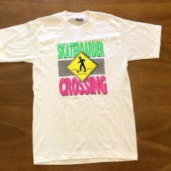 Skateboarder Crossing Deadstock T-Shirt EL01