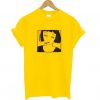 Smoking Girl Yellow T Shirt EL29
