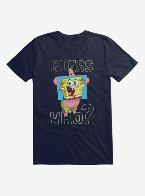 SpongeBob Guess Who T-Shirt AI01
