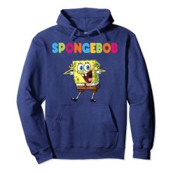 SpongeBob Rainbow Font HoodieAI01