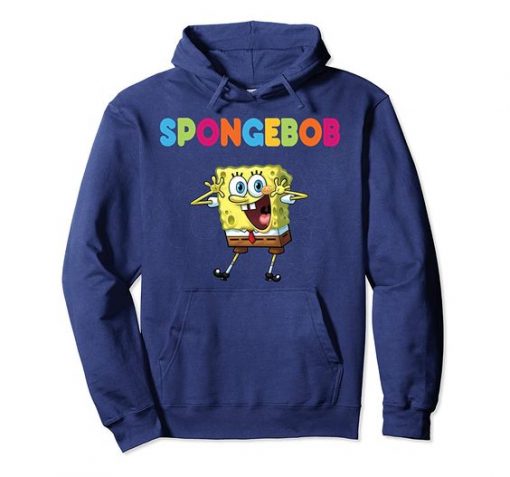 SpongeBob Rainbow Font HoodieAI01
