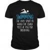 Swimming Only Sport T-shirt ER01