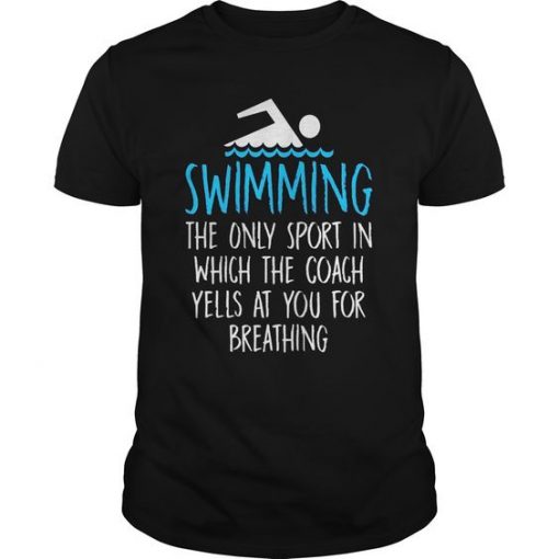 Swimming Only Sport T-shirt ER01