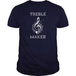 Treble Maker Trouble Bass Music T Shirt EL01