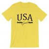 USA Feeling Great Again Yellow T Shirt EL29