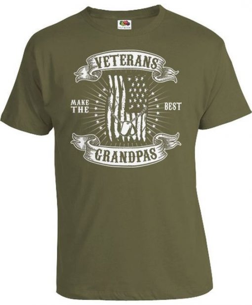 Veteran Gifts For Grandpa T-shirt FD01