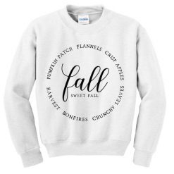 fall sweet fall sweatshirt SR30
