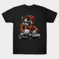 panda DJ T Shirt SR01