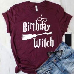 Birthday Witch Tshirt EL2N