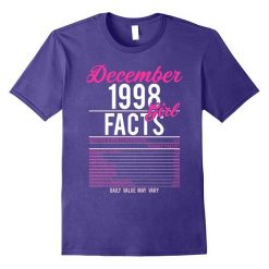December Facts Birthday T-Shirt EL2N