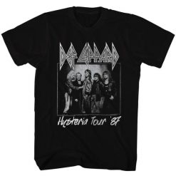 Def leppard hysteria Band T-Shirt DV2N