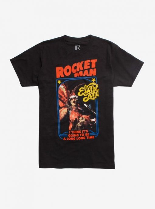 Elton John Rocket Band Tees T-Shirt DV2N