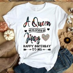 Flower A queen Birthday Tshirt EL2N