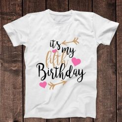 Its My 5th Birthday Tshirt EL2N