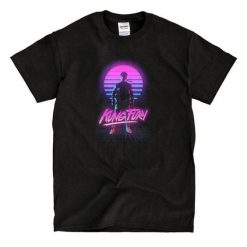 Kung Fury Neon T-Shirt EM1N