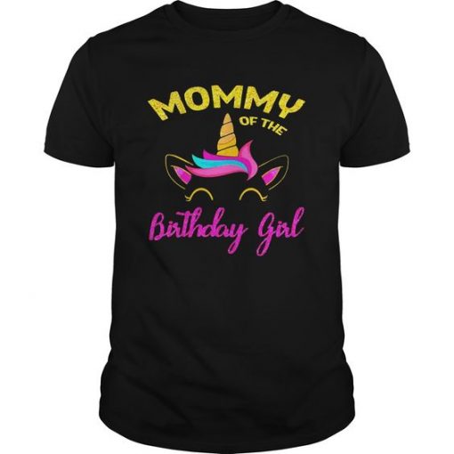 Mommy Birthday Girl T Shirt EL2N